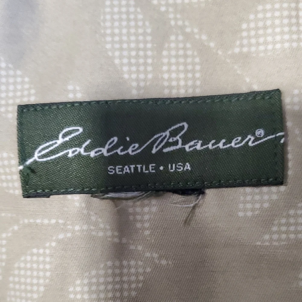 Eddie Bauer Light Tan Trench Coat - Picture 10 of 16